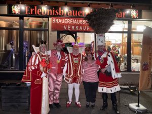 Karneval in der Brauerei