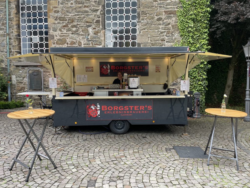 Ausschankwagen von Borsgter's Erlebnisbrauerei Lohmar